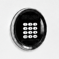 Elektronischer Safe für Reisende Stahl-Schließfach Kompaktes Design für Hotelaufenthalte
