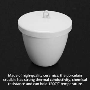 Usine de gros, creuset en porcelaine de haute qualité avec couvercle - Product Image 6