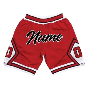 Marine magique étoiles sublimées polyester design athlétique fit sec femmes maille personnalisé juste hommes don shorts de basket-ball