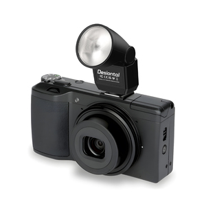 Mini Camera Flash 3.7V 6500K Circular Wireless Photographic Portable Lightweight 49g <strong>Lighting</strong> for Fuji <strong>Olympus</strong> Pentax - Product Image 2