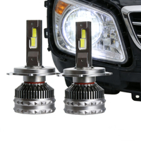 Ampoule de phare LED 6500K, remplacement universel de l'éclairage automobile, nouvelle garantie d'un an