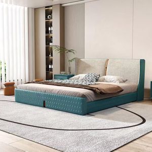 Cama Tapizada Suave con Decoración de Canal Contemporáneo en Venta a Precios de Mayoreo - Product Image 2