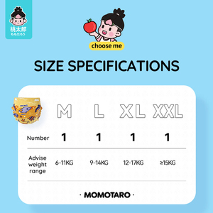 Couches-culottes jetables Momotaro pour bébés, idéales pour la natation - Product Image 4
