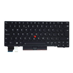 Clavier 01YP228 pour Lenovo ThinkPad X280, version anglaise (Royaume-Uni), rétroéclairé, noir, pièce de rechange pour ordinateur portable - Product Image 1