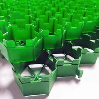 Grille de pavage en plastique nid d'abeille HDPE pour allée, tapis de plantation d'herbe, grille de pavage, géocellules, drainage en nid d'abeille, grille en plastique