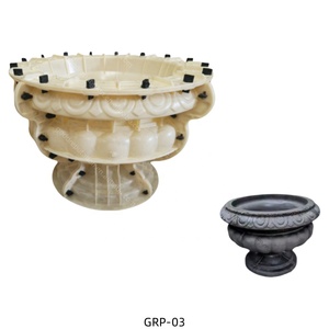 Top Ranking Cemente prodotti di stampo fioriere grande giardino esterno vaso di fiori <span class=keywords><strong>in</strong></span> <span class=keywords><strong>silicone</strong></span> stampo <span class=keywords><strong>per</strong></span> cementeria vaso - Product Image 5