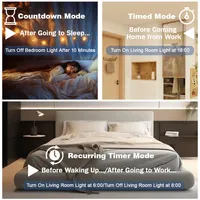 Disjoncteur intelligent Tuya EWeLink WiFi ZigBee, relais temporisé, commande vocale à distance pour Alexa Google Home Assistant WiFiCB