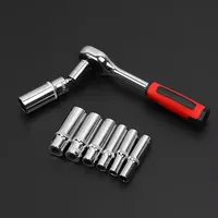 Jeu de clés à cliquet pour mécanicien 82 pièces en acier au carbone à usage intensif Outils à main supportés par OEM avec garantie d'un an pour l'utilisation du véhicule