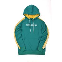 Sudadera con Capucha Extra Grande para Hombre, Estilo Urbano, Felpa de Algodón, con Bolsillo, Estampado Frontal, Corte Regular, para Otoño