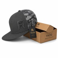 Casquette de camionneur camouflage style Richardson 168 personnalisée, logo brodé 3D, casquette en maille à fermeture snapback, casquette de baseball camouflage de haute qualité pour hommes