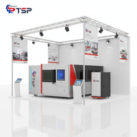 Nouvelle machine de découpe laser à fibre économique de type portique P3015 avec table d'échange, puissances 3kw, 6kw, 8kw, 10kw, 12kw, pour le métal