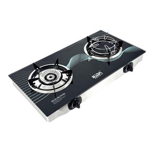 Cuisinière à gaz à 2 brûleurs avec deux brûleurs, dessus en verre trempé, table de cuisson domestique multi-tâches, cuisinière à gaz - Product Image 3