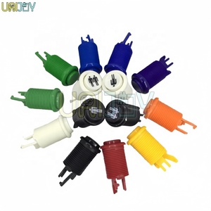 Máy chơi <span class=keywords><strong>game</strong></span> <span class=keywords><strong>Arcade</strong></span> <span class=keywords><strong>Microswitch</strong></span> JAMMA nút trò chơi 1 năm bảo hành nút Happ nhựa - Product Image 5