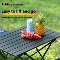 Ensemble de table de camping 4 en 1, bureau pliable avec 3 chaises - Équipement de pique-nique et de barbecue compact pour l'extérieur (montage et rangement faciles)
