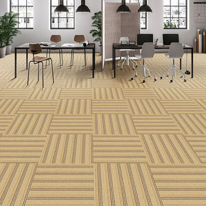 Carreaux de moquette écologiques Carreaux de moquette commerciaux en PVC ignifugé coloré Glasbac Carreaux de moquette décoratifs carrés pour sol de chambre à coucher - Product Image 2