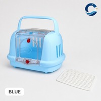 Caisse de transport pour animaux de compagnie, caisse de voyage portable pour voiture avec ventilation respirante
