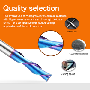 4mm 6mm cacbua <span class=keywords><strong>endmill</strong></span> hai sáo <span class=keywords><strong>2</strong></span> sáo xuống cắt cuối nhà máy 3/8 <span class=keywords><strong>1</strong></span>/4 <span class=keywords><strong>1</strong></span>/<span class=keywords><strong>2</strong></span> inch Shank 2F xuống cắt xoắn ốc Router bit cho gỗ - Product Image 5