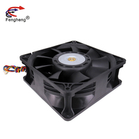 Vente chaude en gros Ventilateur DC sans balais 14050 140x140x50mm 48V Double roulement à billes Débit d'air élevé Ventilateur d'échappement pour onduleur 12V 24V 140mm