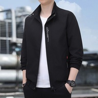 Blouson Bomber Homme Coréen Tendance Hiver Automne Printemps Nouvelle Collection – Chaud, Ample, Col Montant, Épais et Décontracté de Haute Qualité