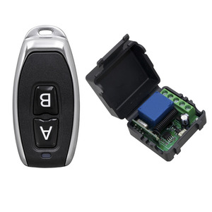 Module de télécommande <span class=keywords><strong>sans</strong></span> <span class=keywords><strong>fil</strong></span> 12V 433Mhz émetteur récepteur relais interrupteur NO NC pour système de contrôle d'accès serrure de Garage lumière LED - Product Image 1