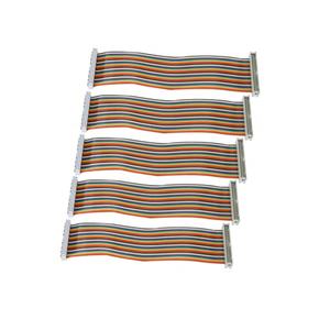 OEM FFC Costume Vw-1-Hf 40Pin 2.54Mm Pitch <span class=keywords><strong>Ribbon</strong></span> Cabo 34 36 Pin Flat RFID Cabo Plano 8pin IDC 28awg FEP Cablagem Plana - Product Image 5