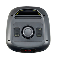 Nouvelle enceinte karaoké portable sans fil WGY--868 avec micro, lumière LED RGB et support trépied, haut-parleur de fête Bluetooth avec basses stéréo
