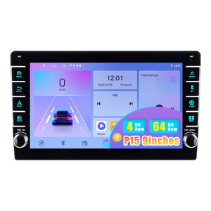 9 pouces <span class=keywords><strong>2</strong></span> <span class=keywords><strong>Din</strong></span> P15 <span class=keywords><strong>autoradio</strong></span> universel lecteur stéréo Carplay Android Auto <span class=keywords><strong>Mirrorlink</strong></span> FM BT WIFI <span class=keywords><strong>GPS</strong></span> fonction de recul HD 1080P - Product Image 1