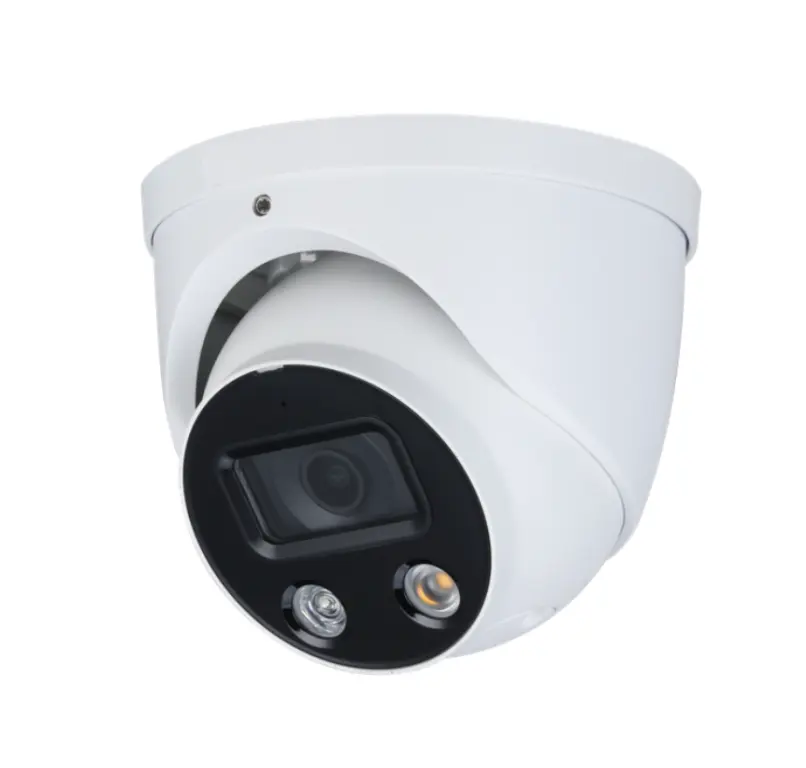 Marque DH IPC-HDW3549H-AS-PV 5MP couleur Active Dissuasion Imperméable Globe Oculaire WizSense Caméra Réseau avec Micro