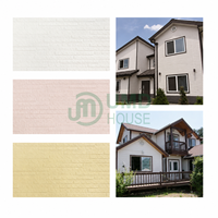 Panneau mural métallique isolé de 16 mm avec âme en mousse PU pour bardage extérieur de maison préfabriquée