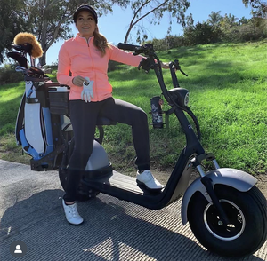 Scooter <span class=keywords><strong>électrique</strong></span> de golf à 2 roues Citycoco 2026 <span class=keywords><strong>avec</strong></span> porte-sac de golf, <span class=keywords><strong>batterie</strong></span> amovible, <span class=keywords><strong>vélo</strong></span> <span class=keywords><strong>électrique</strong></span> de golf - Product Image 5