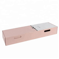 Boîtes d'Emballage Florales Personnalisées Recyclables, en Carton Rectangulaire pour Expédition de Bouquets et Cadeaux Floraux