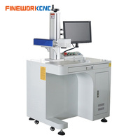 Machine de marquage laser à fibre couleur profonde, graveur portable de bureau pour métal 20W 30W 50W 100W