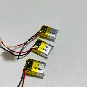 แบตเตอรี่ Li-Pol 60mAh 3.7V 401214 401215 60mAh แบตเตอรี่ลิเธียมโพลิเมอร์3.7V 60mAh 3.7V 041214แบตเตอรี่ Lipo 40mAh - Product Image 5