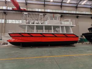 Ferry Turístico Taxi Acuático de Aluminio de 11.6m de Fábrica Producido en Masa Barco de Pasajeros Catamarán Yate de Lujo - Product Image 4