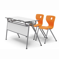 Fournisseurs de mobilier scolaire, mobilier de salle de classe, ensemble bureau et chaise pour étudiants