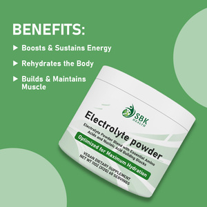 Complément d'électrolytes à haute absorption, améliore les performances, poudre sans sucre, soutien hydratant, boisson en poudre d'électrolytes - Product Image 3