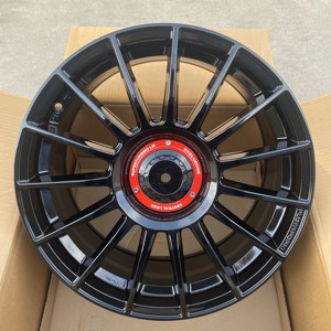 Jantes en alliage de haute qualité 17 18 <span class=keywords><strong>19</strong></span> pouces 5x108 <span class=keywords><strong>5x112</strong></span> 5x114.3 5x 120 mm en noir mat, jantes de voiture en fonte, roue de voiture pour Icar - Product Image 2