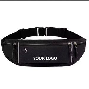 Sac banane imperméable pour le sport en plein air, petite pochette de taille personnalisée pour hommes - Product Image 1