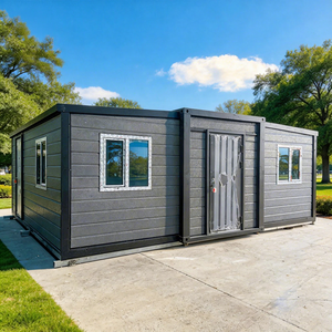 Casa Contenedor Prefabricada Expandible de Latón sin Plomo NSF 61 de 40 pies/20 pies, 1 Dormitorio, Moderna, Plegable, Móvil, Apilable, Casa/Cabaña Personalizada - Product Image 1