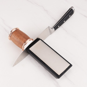 Cylindrical double-sided knife sharpener, ceramic diamond roller sharpener, Western-style kitchen knife <b>grinder</b>, whetstone. - Product Image 3