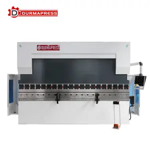 80Ton /3200mm CNC-Abkant presse 4 1-Achsen-Hydraulik-CNC-Abkantpresse mit Delem DA53T-System