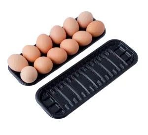 Egg Meat Packaging Plastic Tray Fresh Chicken Meat Display Packing Trays Dispos