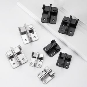 Loquet de porte moderne sans clé en acier inoxydable, crochet de verrouillage pour meubles, installation facile, chambre, salle de bain, atelier, supermarché, hôtel - Product Image 1