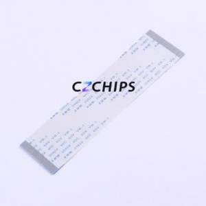 JS05A-54P-100-4-8 FFC Cable (Flexible Flat Cable) P=0.5mm Connector 54P 0.5mm 0.3mm Non-Inverting - Product Image 1