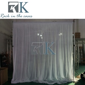 Cheap Price Pipe and Drape Kit Aluminum Pipe and Drape <b>Frame</b> with White Curtains for <b>Wedding</b> Event Exhibition Decoration - Product Image 3