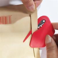 Couteau utilitaire rétractable personnalisé PRMA-344, ouvre-lettre portable, coupe-papier pour cadeaux de bienvenue, en plastique mignon