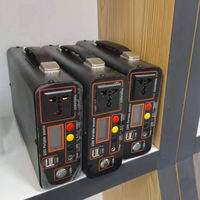 Alimentation mobile extérieure portable domestique 300W charge d'urgence domestique stockage d'énergie de secours batterie externe