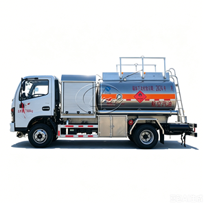 Camion-citerne de ravitaillement aérien personnalisable Euro Standard RHD LHD avec réservoir en acier inoxydable de 5000 L pour carburant de jet - Product Image 1