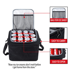 Foldable 600D Oxford <b>Car</b> Trunk <b>Organizer</b> with Detachable Leakproof Cooler BagMulti-Compartment SUV Cargo Storage Box - Product Image 5