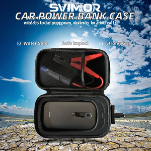 Lovette Özel Su Geçirmez Acil Durum Araç Şarj Cihazı EVA+600D Fermuarlı Kapatmalı Seyahat Çantası Hafif Darbeye Dayanıklı Saklama Çantası - Product Image 2